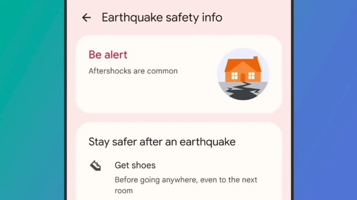 Safety information is also included (Image credit: Google / Future)