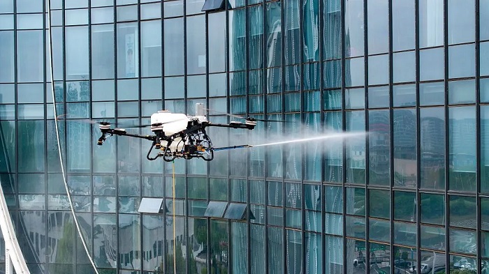 Drones are a common sight in some Chinese cities