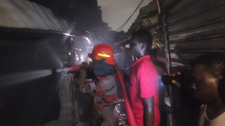 GNFS contains late-night fire at Nima Market, no casualties recorded