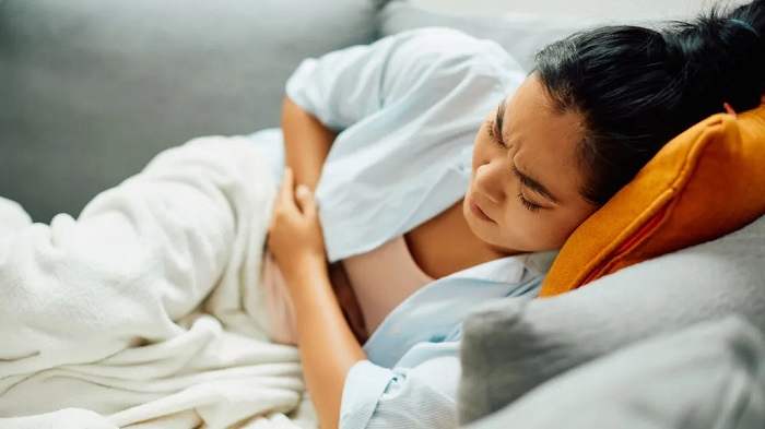 Symptoms can include heavy periods or severe period pain, and pain in your stomach, lower back or pelvic area, among others