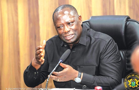 Emmanuel Armah-Kofi Buah — Minister of Lands and Natural Resources