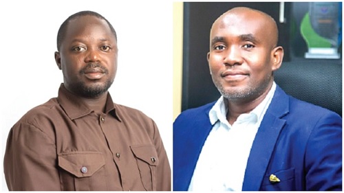 Benjamin Nsiah, Executive Director, Centre for Environmental Management and Sustainable Energy, Dr Shafic Suleman, Executive Secretary,  PURC