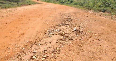 The state of UHAS’ roads The state of UHAS’ roads