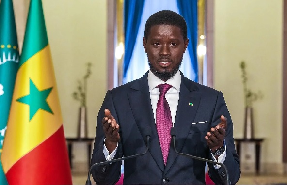 President Bassirou Diomaye Faye