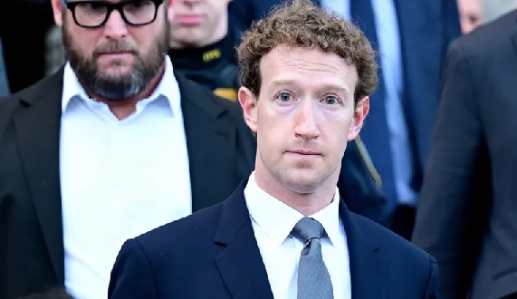 Meta boss Mark Zuckerberg has seen his company face an increasing number of lawsuits over child safety - pictured here after testifying at a Los Angeles court in a separate case in February