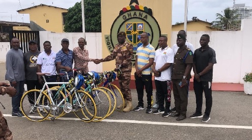 Prisons Service gets four racing bikes to launch security cycling team