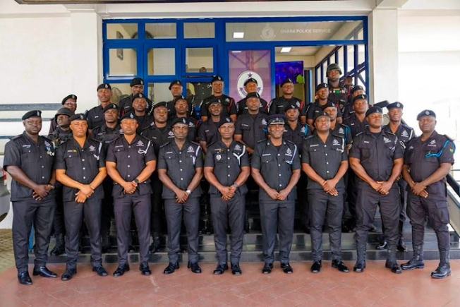 IGP Yohuno promotes 25 officers over 866 parcel cocaine bust, robbery cases