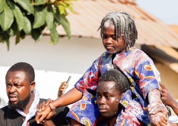 Meet 10-year-old Nana Afua Kumiwaa I, the Abontendom Ankobeahemaa of Awukugua