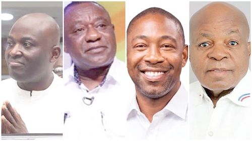 Odeneho Kwaku Appiah — NPP Ashanti Regional Chairman hopeful, • Dr Henry Kwabena Kokofu — NPP Ashanti Regional Chairman hopeful, Dr Bernard Okoe-Boye — NPP Greater Accra Regional Chairman hopeful, Alfred Boye — NPP Greater Accra Regional Chairman hopeful