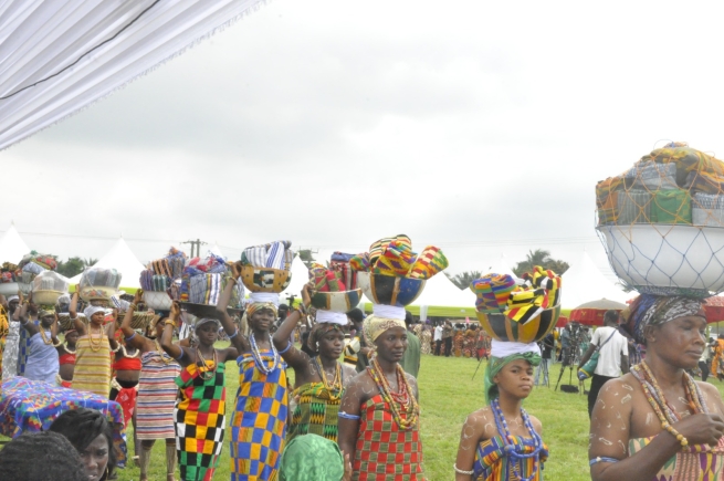 Agotime rounds off kente festival