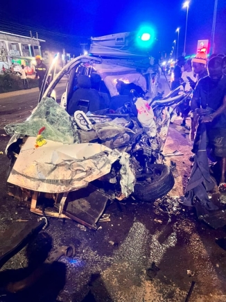 Two people dead in a road crash at Assin Fosu
