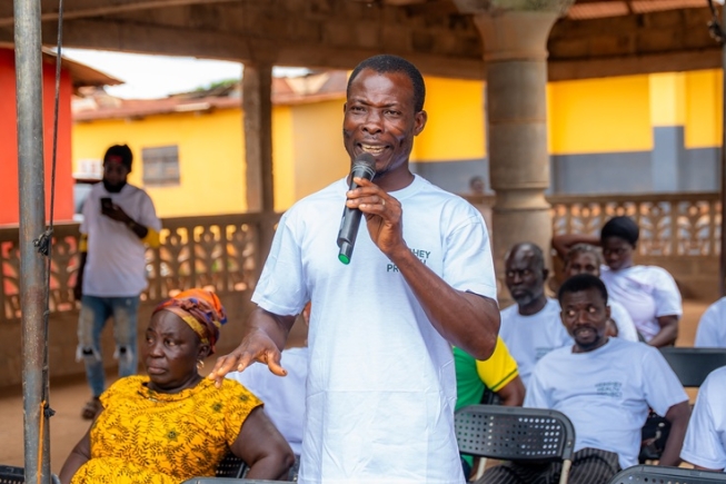 The launch event draws stakeholders from across Ghana's cocoa and health sectors.