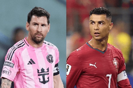 Cristiano Ronaldo and Leo Messi — Have huge followings