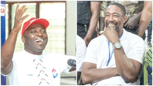 Odeneho Kwaku Appiah — Ashanti Regional Chairman, NPP, Dr Bernard Okoe Boye — Greater Accra Regional Chairman, NPP
