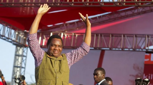 Hakainde Hichilema was first elected in 2021 after five previously failed runs for the presidency