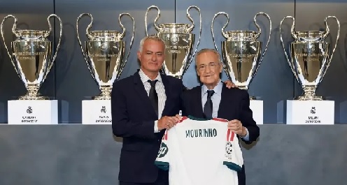 José Mourinho officially presented at Real Madrid Coach