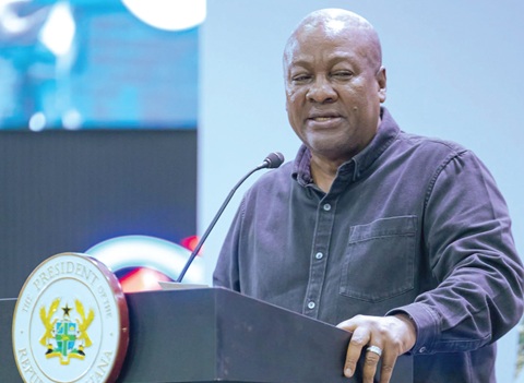 President John Dramani Mahama