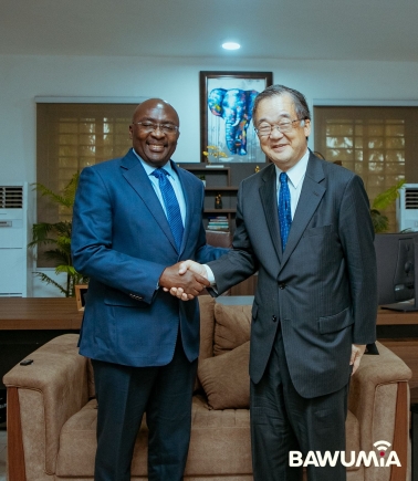 Bawumia engages Japanese Ambassador on digitalization, fintech, artificial intelligence, flood control
