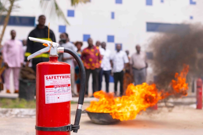 Karpowership Ghana trains fisherfolk on fire safety, hygiene and financial management