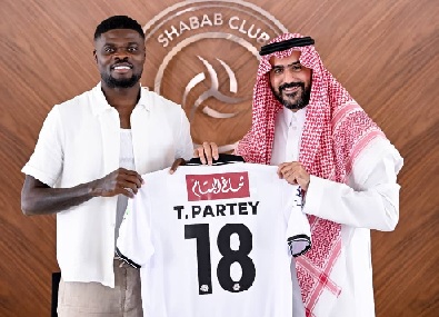 Thomas Partey spent last season at Villarreal