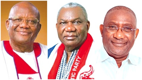 Paul Afoko — National Chairman hopeful, Boakye Agyarko — National Chairman hopeful, Sammy Crabbe — National  Chairman hopeful