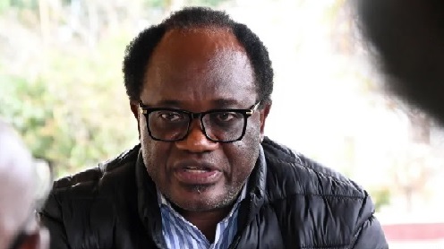 Opposition candidate Brian Mundubile 