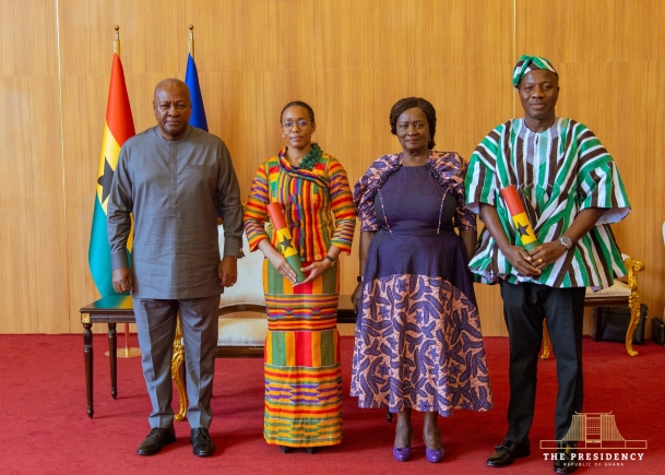 President Mahama swears in Ayariga, Zanetor as Ministers