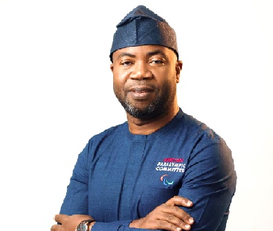 Samson Deen -- President of National Paralympic Committee Ghana.