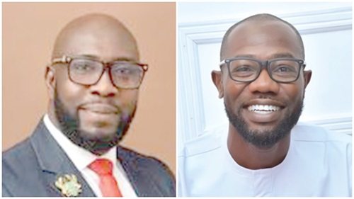 John Desmond Sowah Nai — Ga West Municipal Chief Executive, Sedem Afenyo —  MP for Amasaman