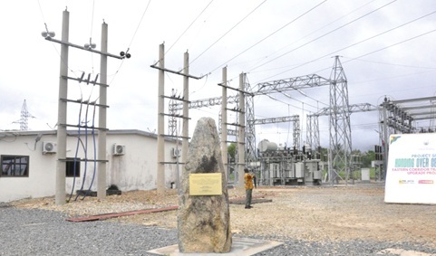 The current Ho power substation.