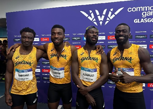 Glasgow 2026: Ghana’s 4x100m relay team through to final