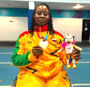 Zinabu Issa won a medal at the Games