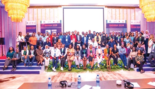 Participants in the 2026 Society for Neuro-Oncology Global conference in Dar es Salaam, Tanzania