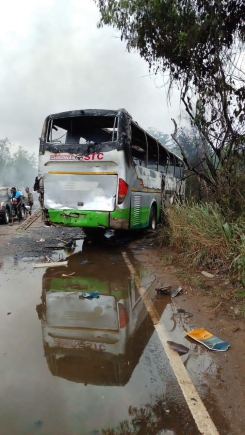 Accident at Birimso causes blockade on Accra-Kumasi N6 highway