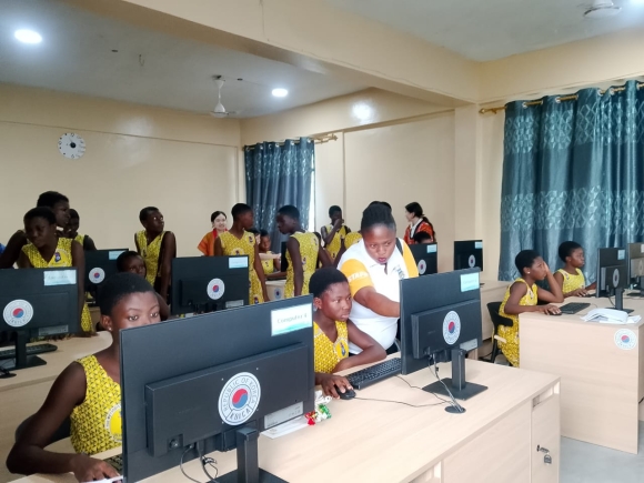 KOICA sponsors new ICT centre for Wesley Girls Basic School