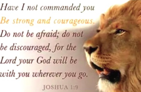 A leader is bold, courageous