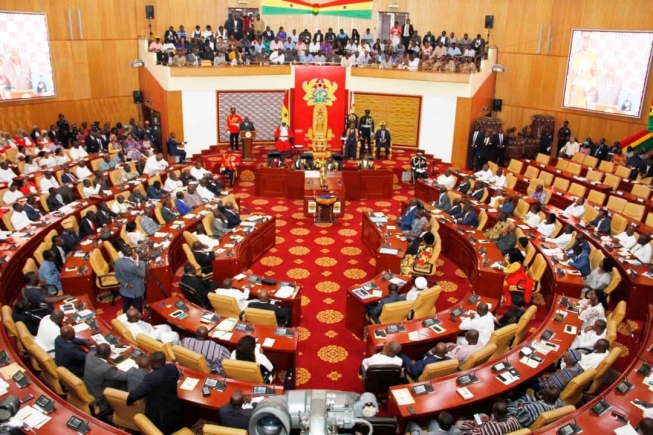 Chamber of Ghana’s Parliament