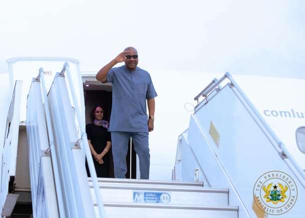 President Mahama embarks on 4-day working visit to South Korea