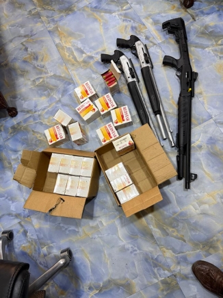 Police intercept shotguns and ammunition being smuggled to Kpandai from Accra