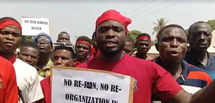 Kpandai: Tension mounts as NDC youth protest Supreme Court ruling