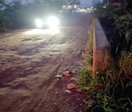 Current state of the road