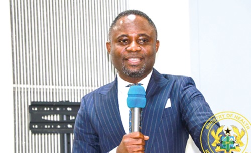 Kwabena Mintah Akandoh  — Minister of Health