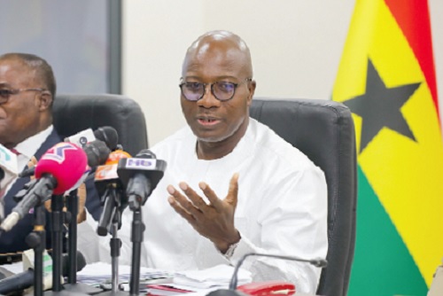 Mahama Ayariga, Majority Leader of Parliament. Picture: ELVIS NII NOI DOWUONA 