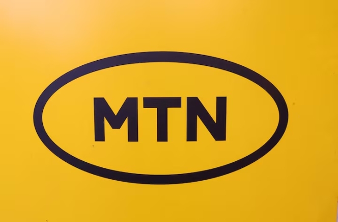 An MTN logo is seen outside the company's headquarters in Johannesburg, South Africa, March 13, 2023. REUTERS/Siphiwe Sibeko 