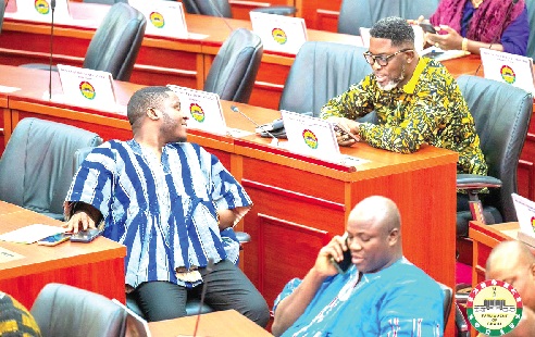 Wearing of fugu by Parliamentarians and state officials is common and yesterday’s sitting was no exception