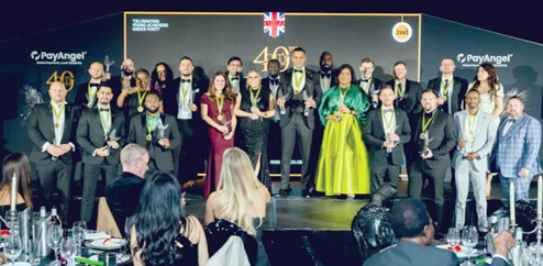 Winners of Forty under 40 United Kingdom, a member of the Forty under 40 Global