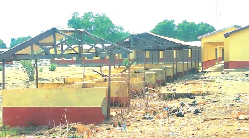 The abandoned market 