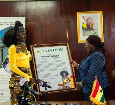 Hamamat Montia honoured as Ghana’s Shea butter ambassador