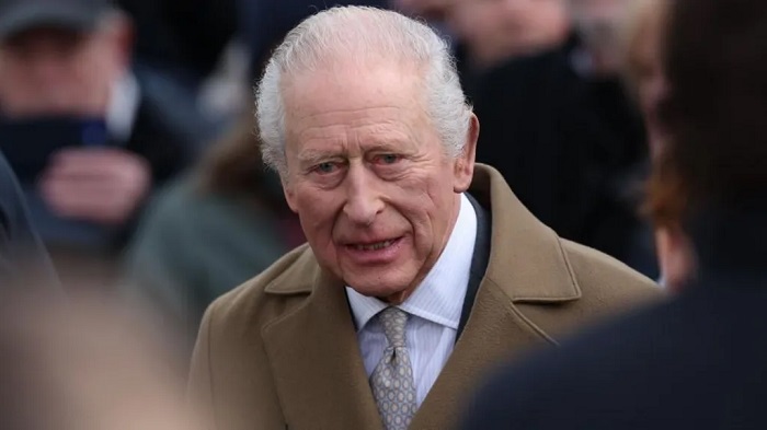 EPA King Charles carried out engagements in Lancashire on Monday