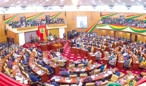 Parliament in session